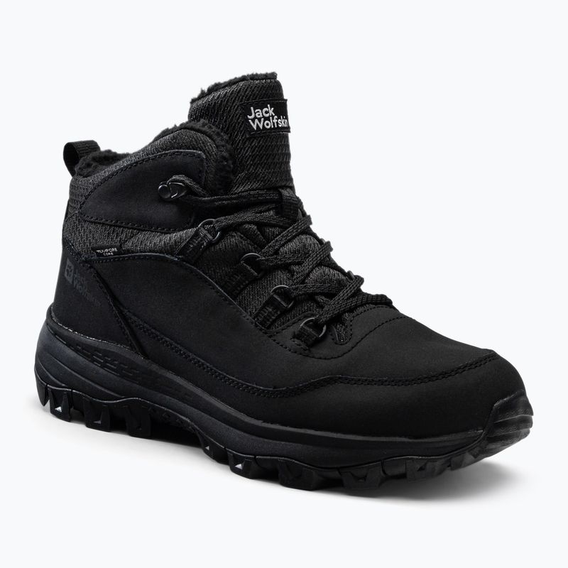 Черевики для трекінгу чоловічі Jack Wolfskin Everquest Texapore Mid чорні 4053611