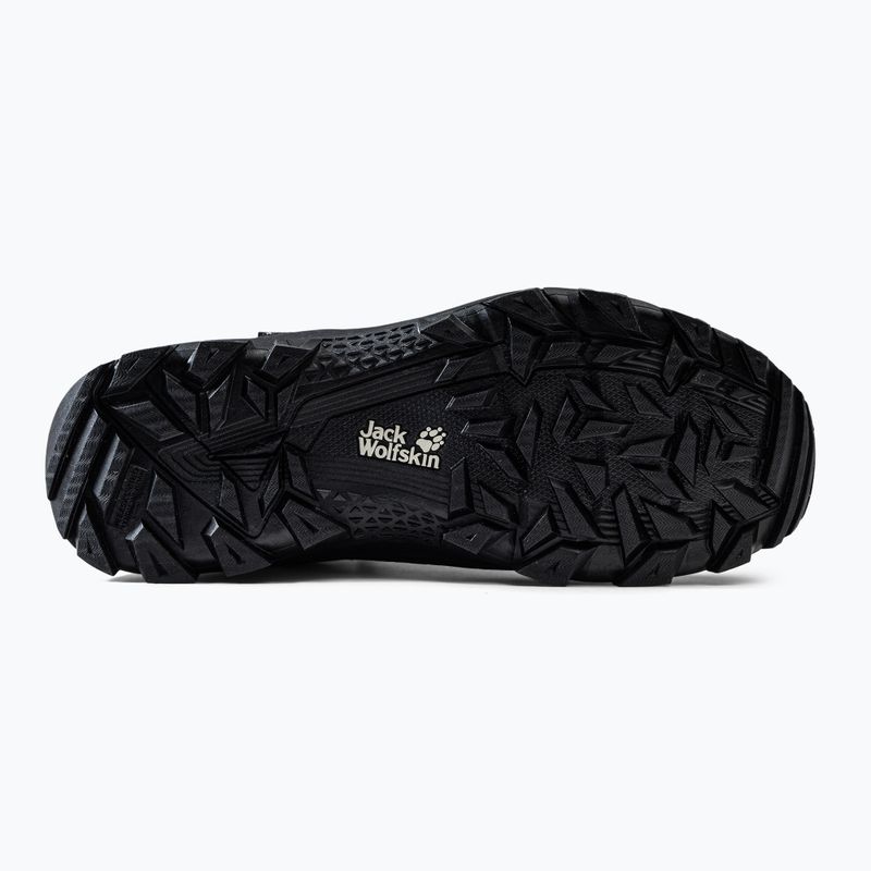 Черевики для трекінгу чоловічі Jack Wolfskin Everquest Texapore Mid чорні 4053611 4