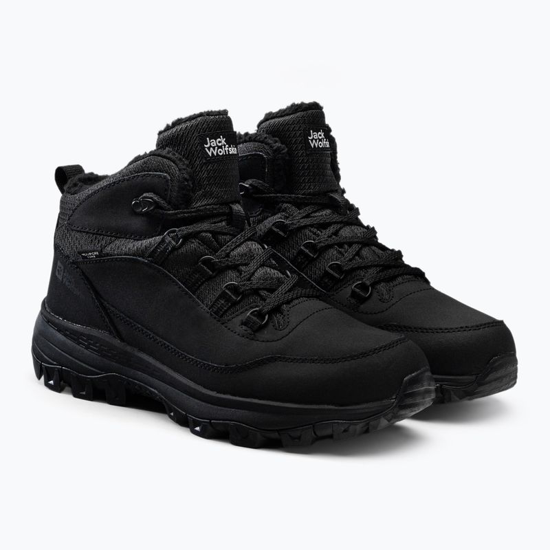 Черевики для трекінгу чоловічі Jack Wolfskin Everquest Texapore Mid чорні 4053611 5