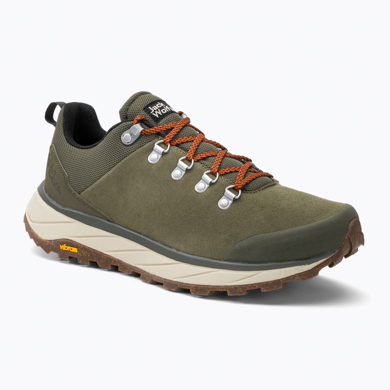 Черевики туристичні чоловічі Jack Wolfskin Terraventure Urban Low зелені 4055381_4788_120