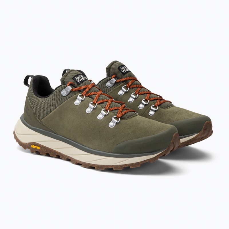 Черевики туристичні чоловічі Jack Wolfskin Terraventure Urban Low зелені 4055381_4788_120 4