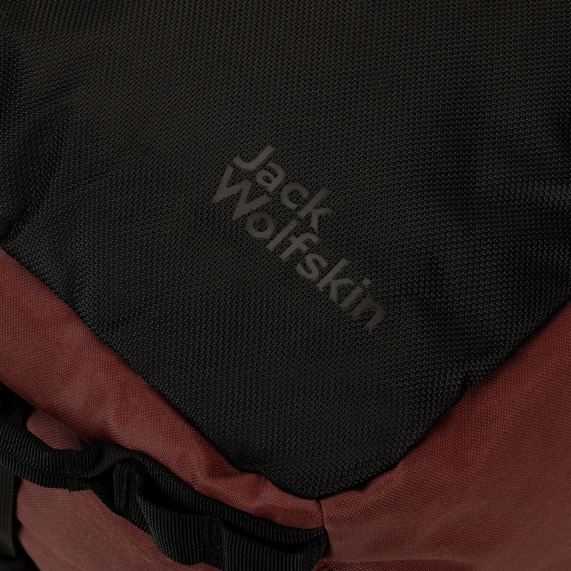 Сумка туристична Jack Wolfskin Traveltopia Duffle 45 l бордова 2010801_2185 8