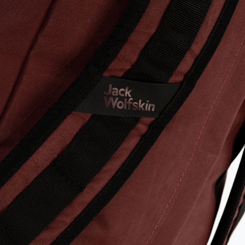 Сумка туристична Jack Wolfskin Traveltopia Duffle 45 l бордова 2010801_2185 9