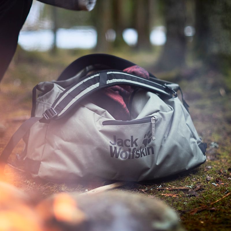 Сумка туристична Jack Wolfskin Traveltopia Duffle 45 зелена 2010801 4