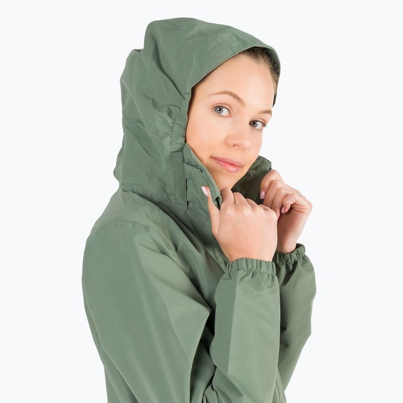 Куртка дощовик жіноча Jack Wolfskin Stormy Point 2L зелена 1111202_4311 7