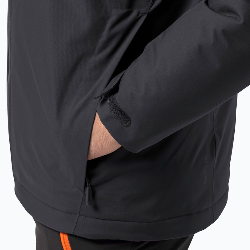 Чоловіча дощовик Jack Wolfskin Wisper Ins чорний 5