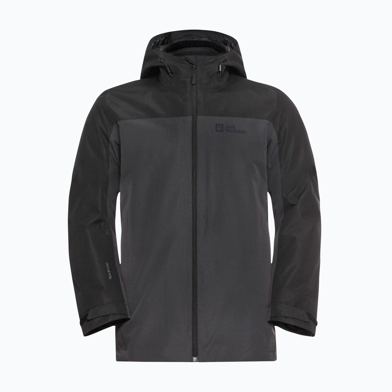 Куртка 3в1 чоловіча Jack Wolfskin Taubenberg 3In1 phantom 5