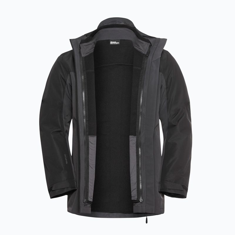 Куртка 3в1 чоловіча Jack Wolfskin Taubenberg 3In1 phantom 7