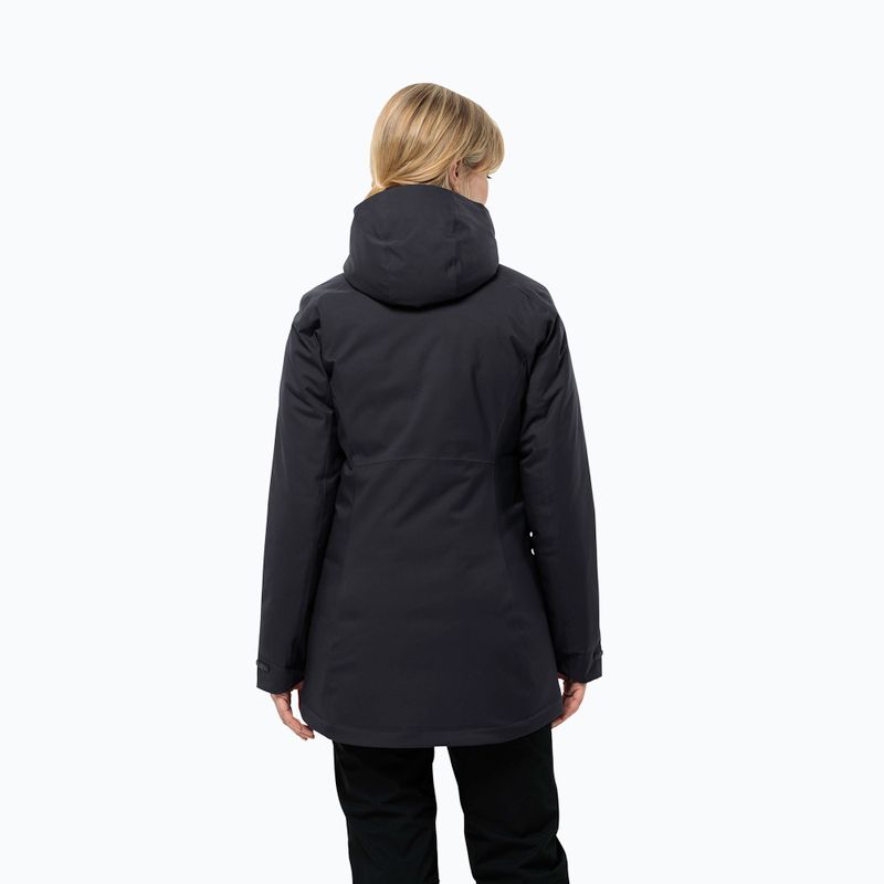 Куртка зимова жіноча Jack Wolfskin Stirnberg Ins black 2