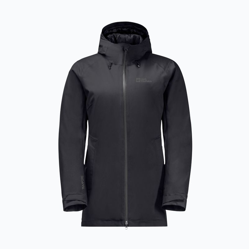 Куртка зимова жіноча Jack Wolfskin Stirnberg Ins black 6