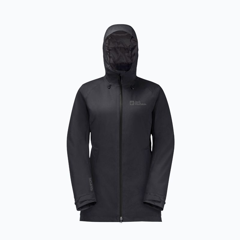 Куртка зимова жіноча Jack Wolfskin Stirnberg Ins black 7