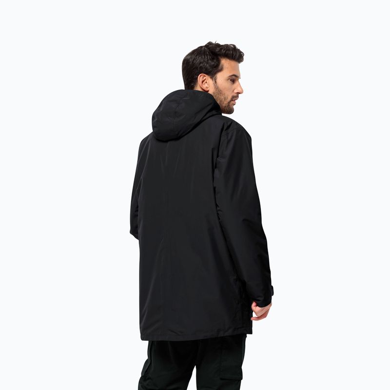 Куртка зимова чоловіча Jack Wolfskin Winterlager Parka black 2