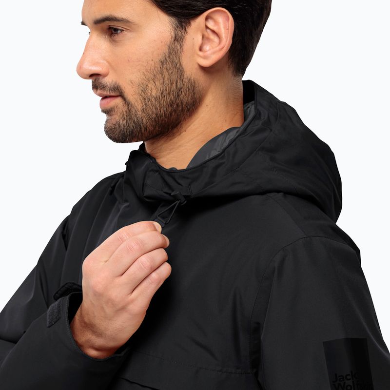 Куртка зимова чоловіча Jack Wolfskin Winterlager Parka black 3