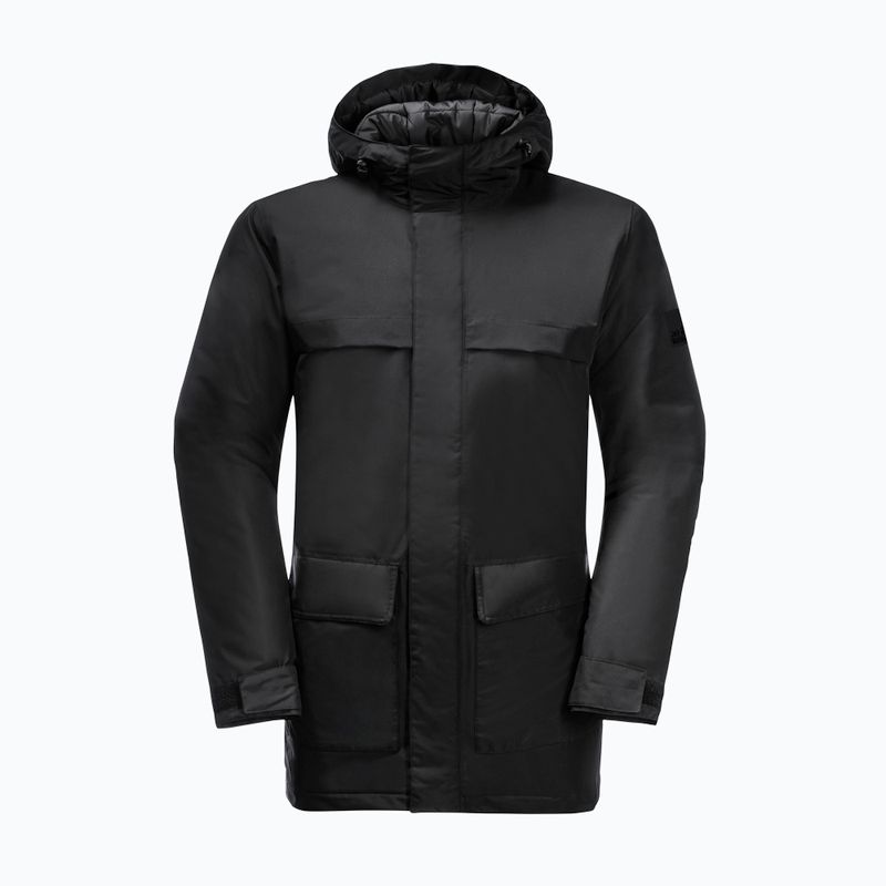 Куртка зимова чоловіча Jack Wolfskin Winterlager Parka black 6
