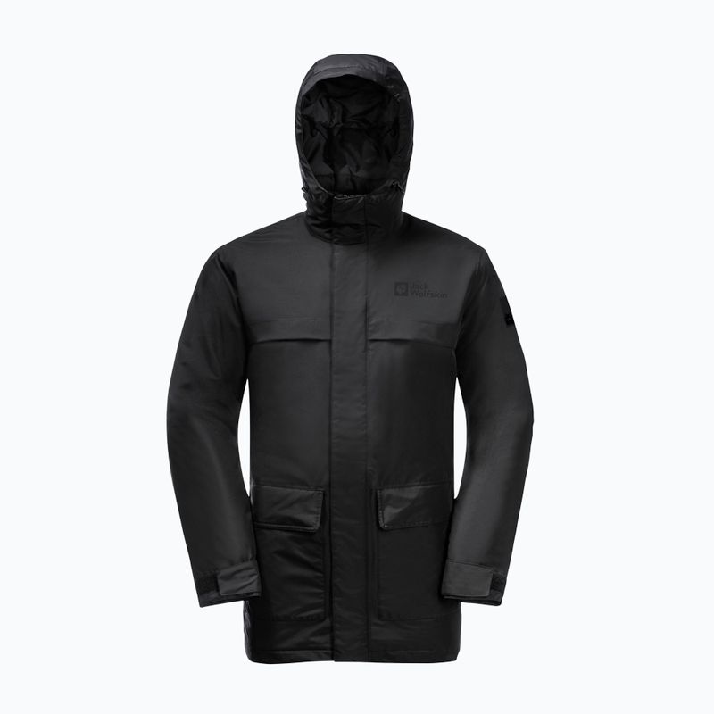 Куртка зимова чоловіча Jack Wolfskin Winterlager Parka black 7
