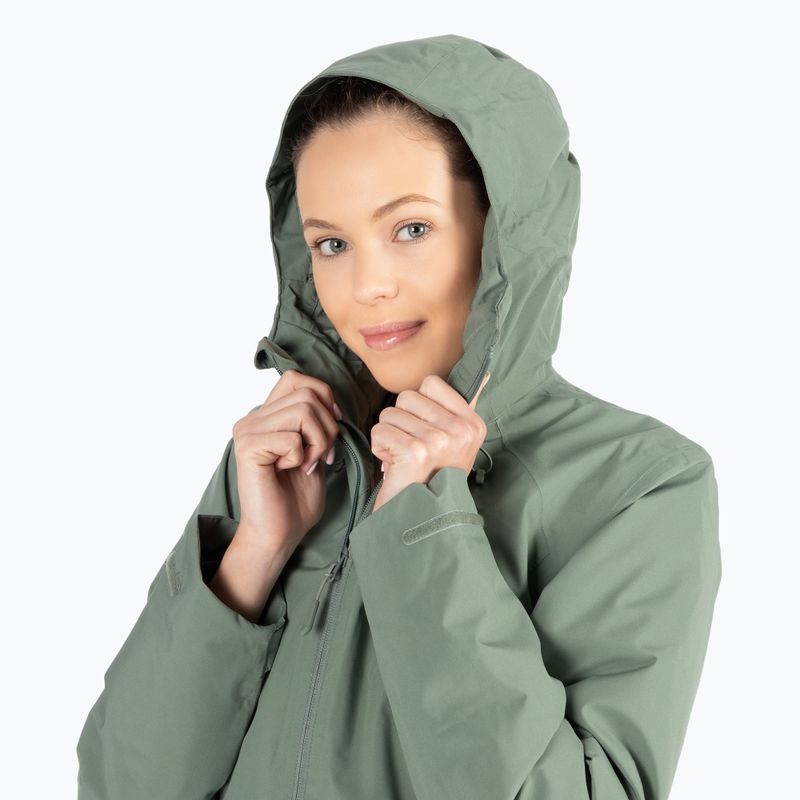 Куртка зимова жіноча Jack Wolfskin Heidelstein Ins зелена 1115681_4311 6
