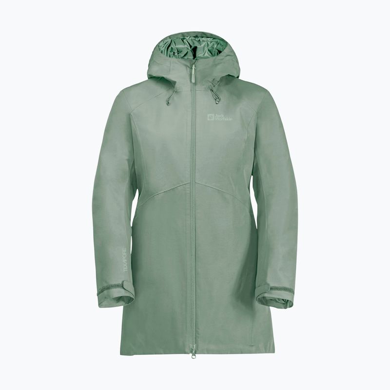 Куртка зимова жіноча Jack Wolfskin Heidelstein Ins зелена 1115681_4311 9