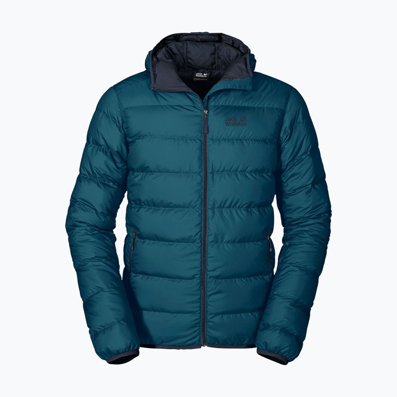 Пуховик чоловічий Jack Wolfskin Helium блакитна 1200573_4133 6