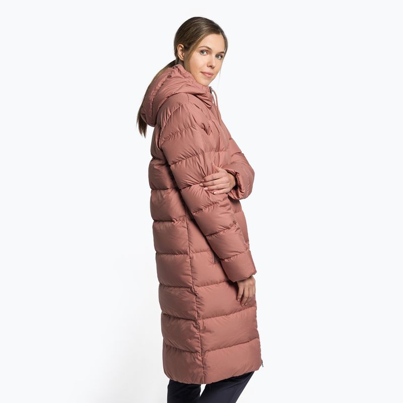 Пуховик жіночий Jack Wolfskin Frozen Palace коричневий 1204132_3068 3