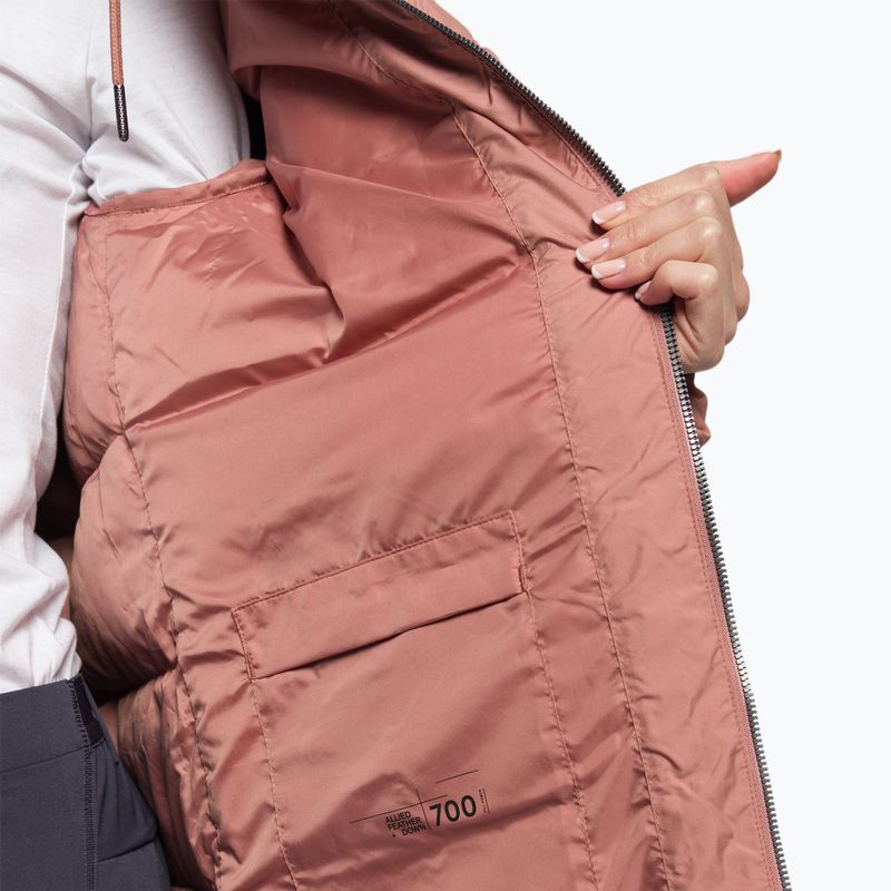 Пуховик жіночий Jack Wolfskin Frozen Palace коричневий 1204132_3068 8