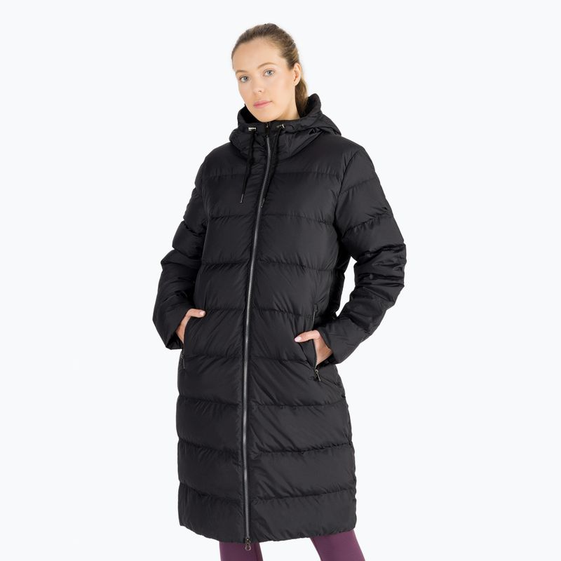 Пуховик жіночий Jack Wolfskin Frozen Palace чорний 1204132_6000