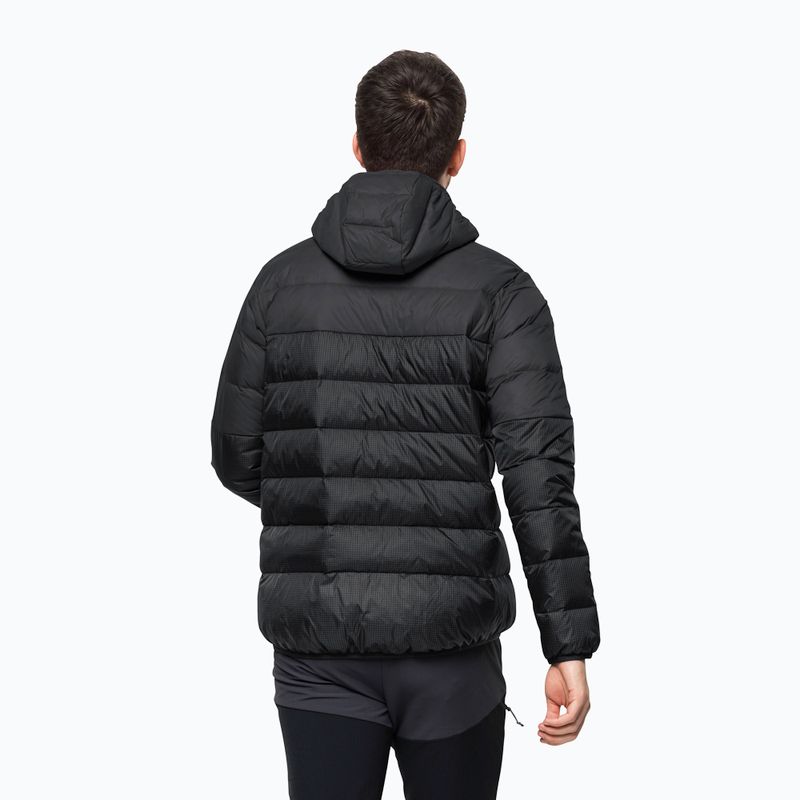 Пуховик чоловічий Jack Wolfskin Dna Tundra Down Hoody чорний 1206612_6350_006 2