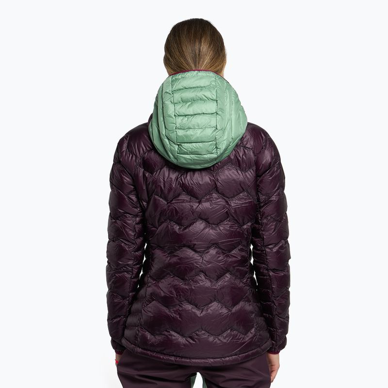 Куртка для скітуру жіноча Jack Wolfskin Alpspitze Down Hoody фіолетова 1206791_2042 4
