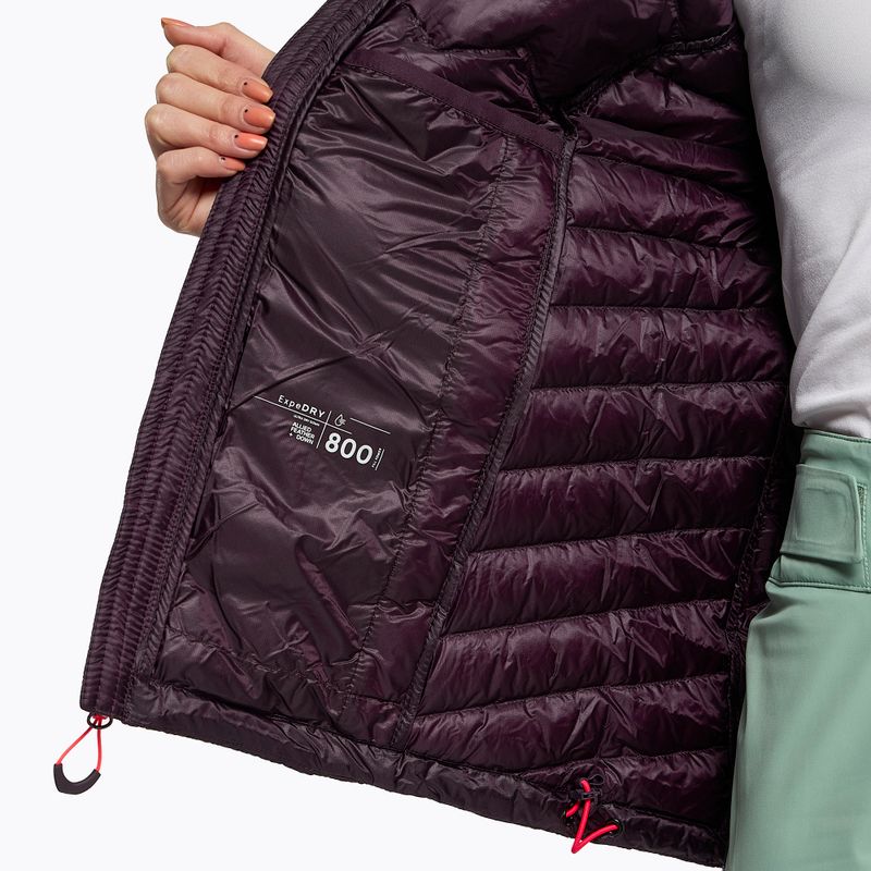 Куртка для скітуру жіноча Jack Wolfskin Alpspitze Down Hoody фіолетова 1206791_2042 7