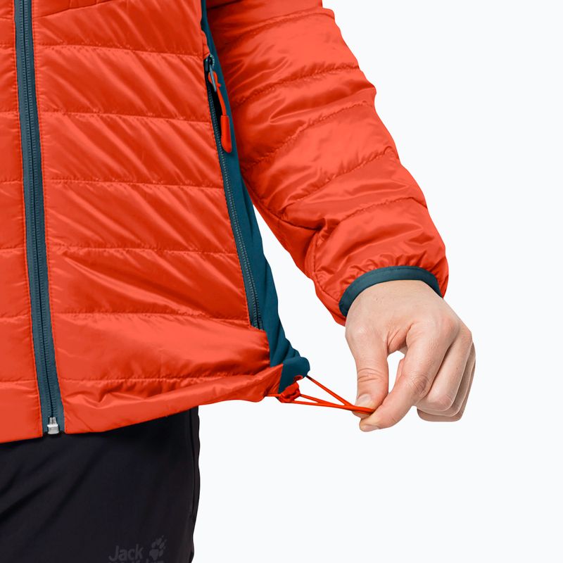 Пуховик чоловічий Jack Wolfskin Routeburn Pro Ins червоний 1206861_3017 5