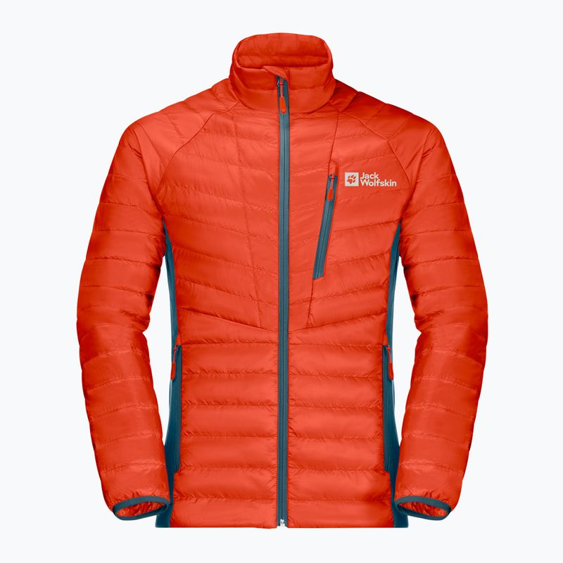 Пуховик чоловічий Jack Wolfskin Routeburn Pro Ins червоний 1206861_3017 6