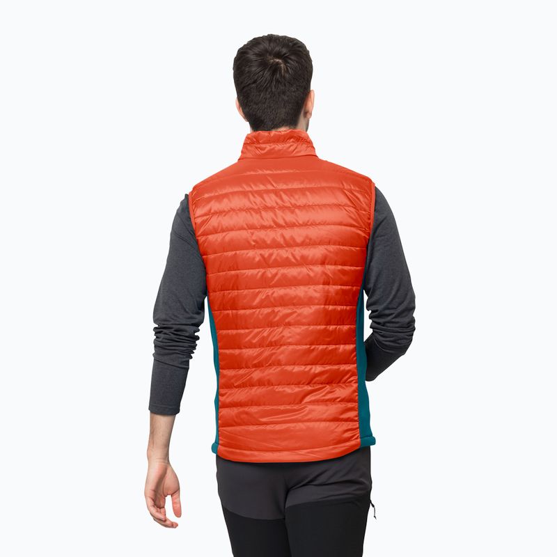 Жилет туристичний чоловічий Jack Wolfskin Routeburn Pro Ins помаранчевий 1206871_3017_002 2