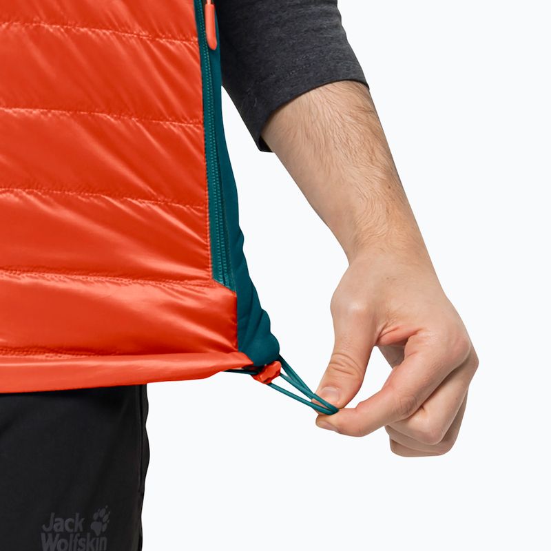 Жилет туристичний чоловічий Jack Wolfskin Routeburn Pro Ins помаранчевий 1206871_3017_002 5