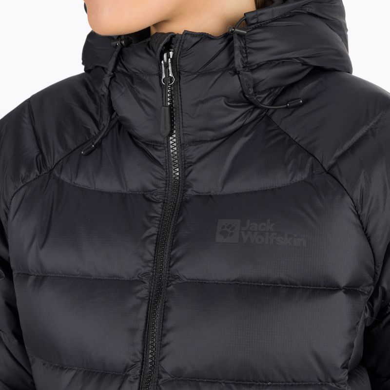 Пуховик жіночий Jack Wolfskin Nebelhorn Down Hoody чорний 1207091_6000 6