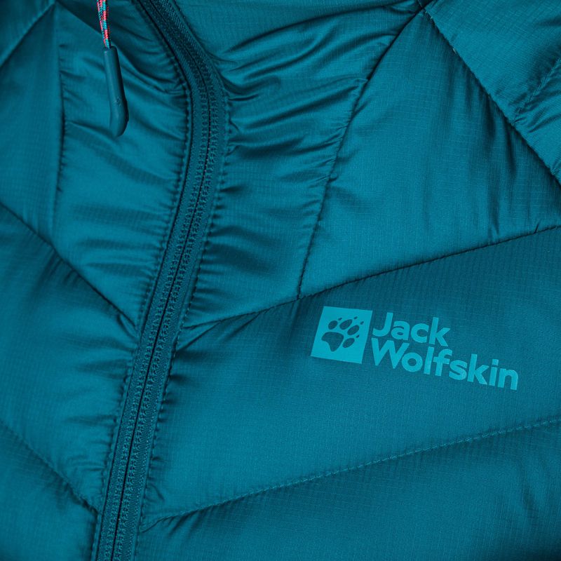 Пуховик жіночий Jack Wolfskin Passamani Down Hoody блакитний 1207101_4133 7