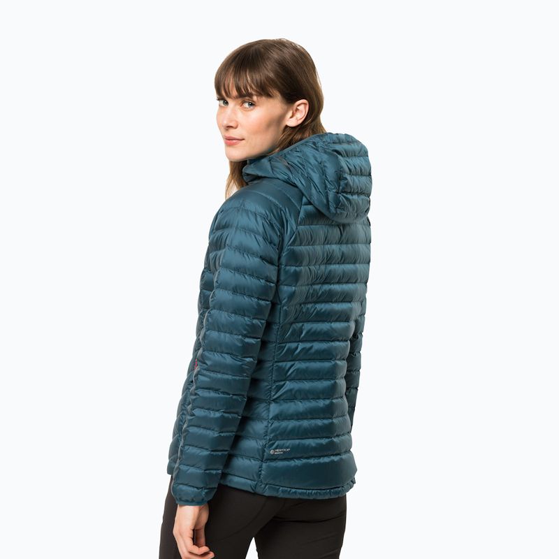 Пуховик жіночий Jack Wolfskin Passamani Down Hoody блакитний 1207101_4133 2