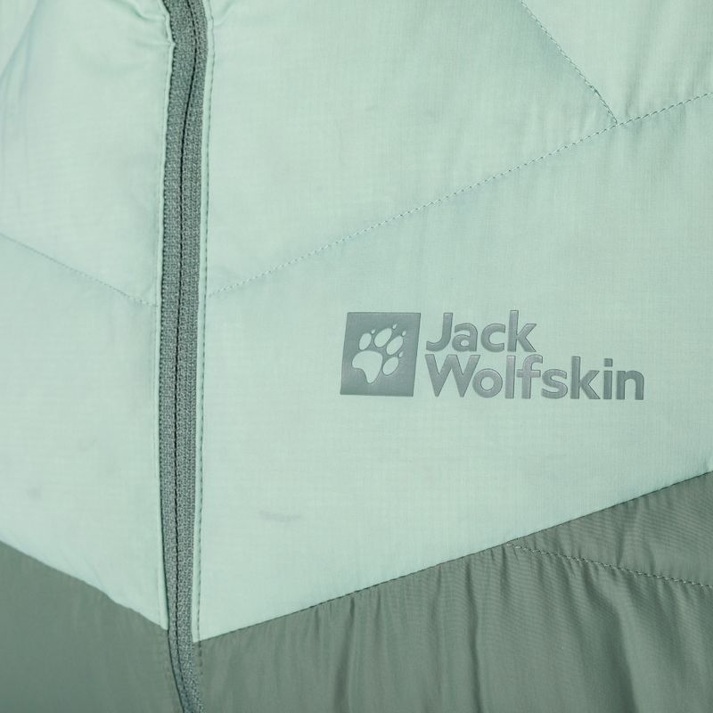 Пуховик жіночий Jack Wolfskin Herzberg Down зелений 1207131_4311 3