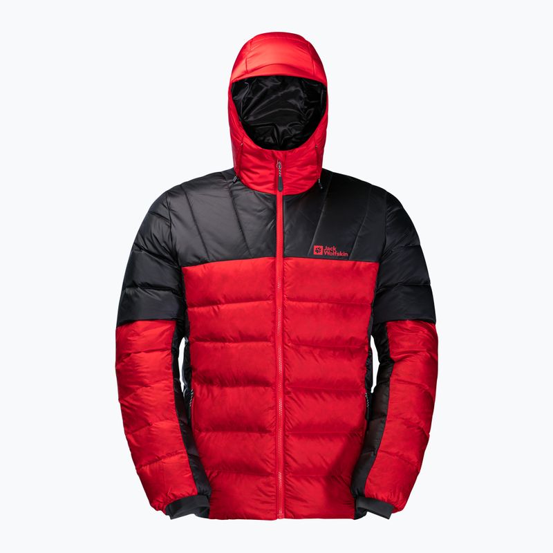 Пуховик чоловічий Jack Wolfskin Nebelhorn Down Hoody червоний 1207141_2206 8