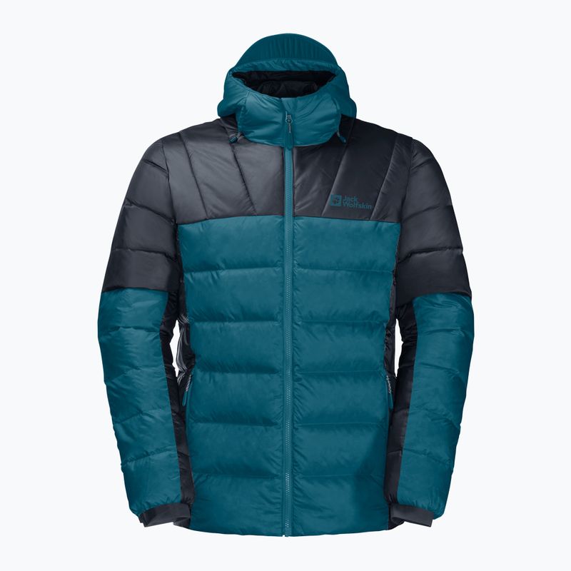 Пуховик чоловічий Jack Wolfskin Nebelhorn Down Hoody блакитний 1207141_4133 6