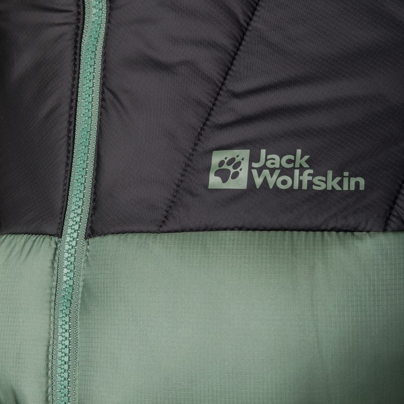 Пуховик чоловічий Jack Wolfskin Nebelhorn Down Hoody зелений 1207141_4311 3