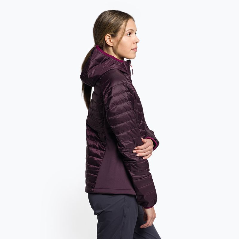 Пуховик жіночий Jack Wolfskin Routeburn Pro Ins фіолетовий 1207191_2042 3