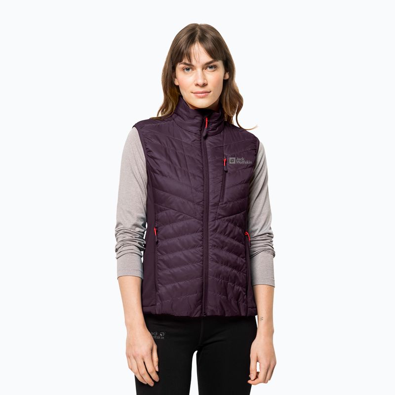 Жилет туристичний жіночий Jack Wolfskin Routeburn Pro Ins фіолетовий 1207201_2042_005
