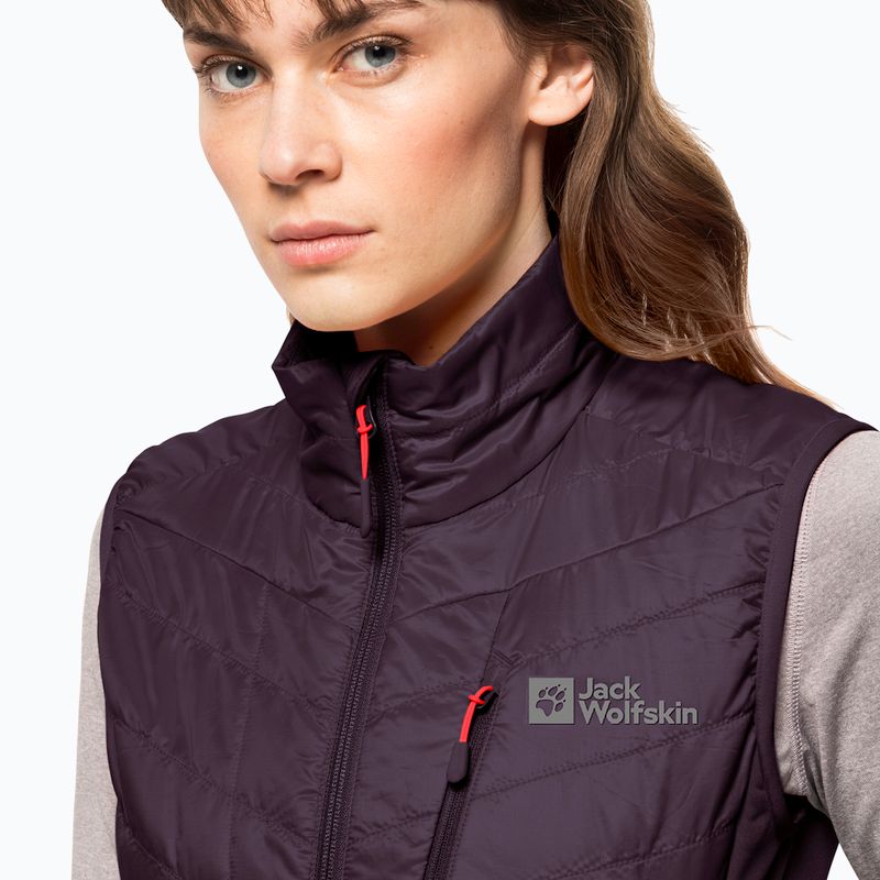 Жилет туристичний жіночий Jack Wolfskin Routeburn Pro Ins фіолетовий 1207201_2042_005 4