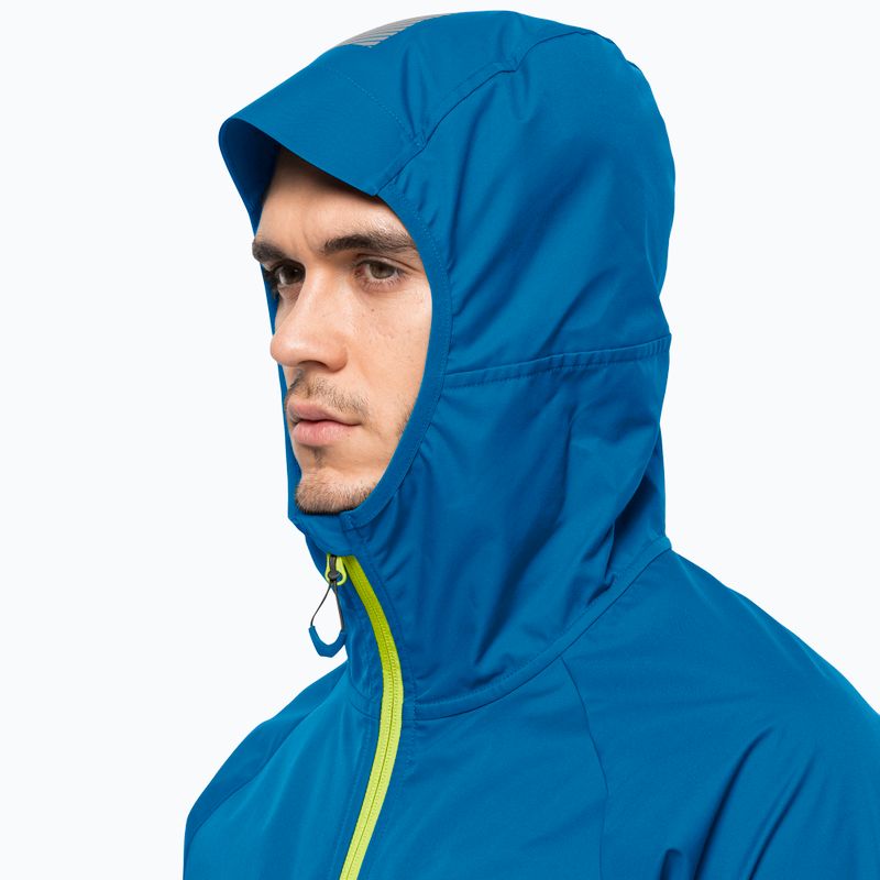 Куртка для скітуру чоловіча Jack Wolfskin Alpspitze Hoody блакитна 1307371_1361 4