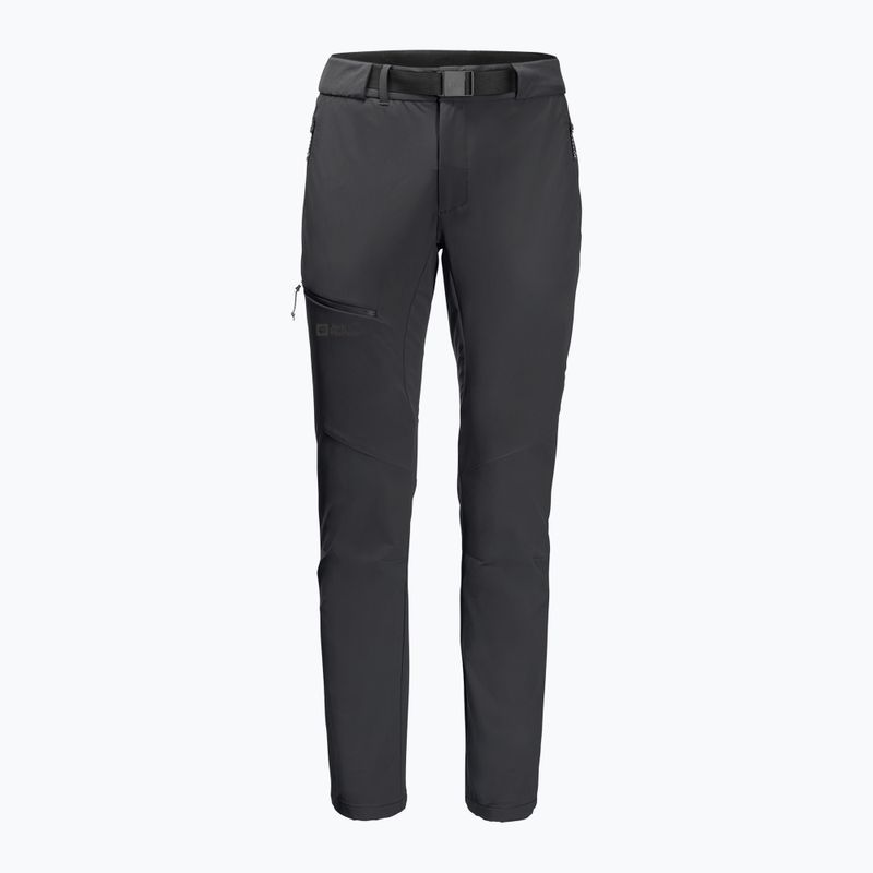 Штани софтшел чоловічі Jack Wolfskin Holdsteig чорні 1507571 6