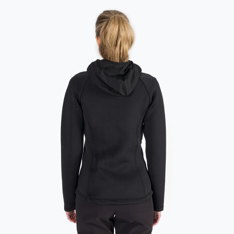 Гібридна куртка жіноча Jack Wolfskin Tasman Down Hybrid чорна 1707273_6000_005 4