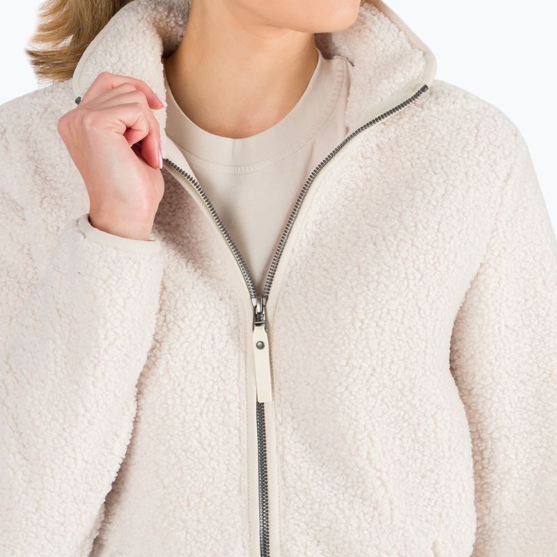 Флісова кофта жіноча Jack Wolfskin High Cloud біла 1708731 7