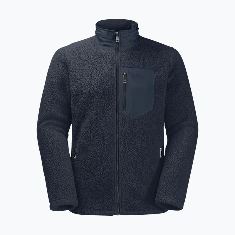 Флісова кофта чоловіча Jack Wolfskin Kingsway синя 1709002 6