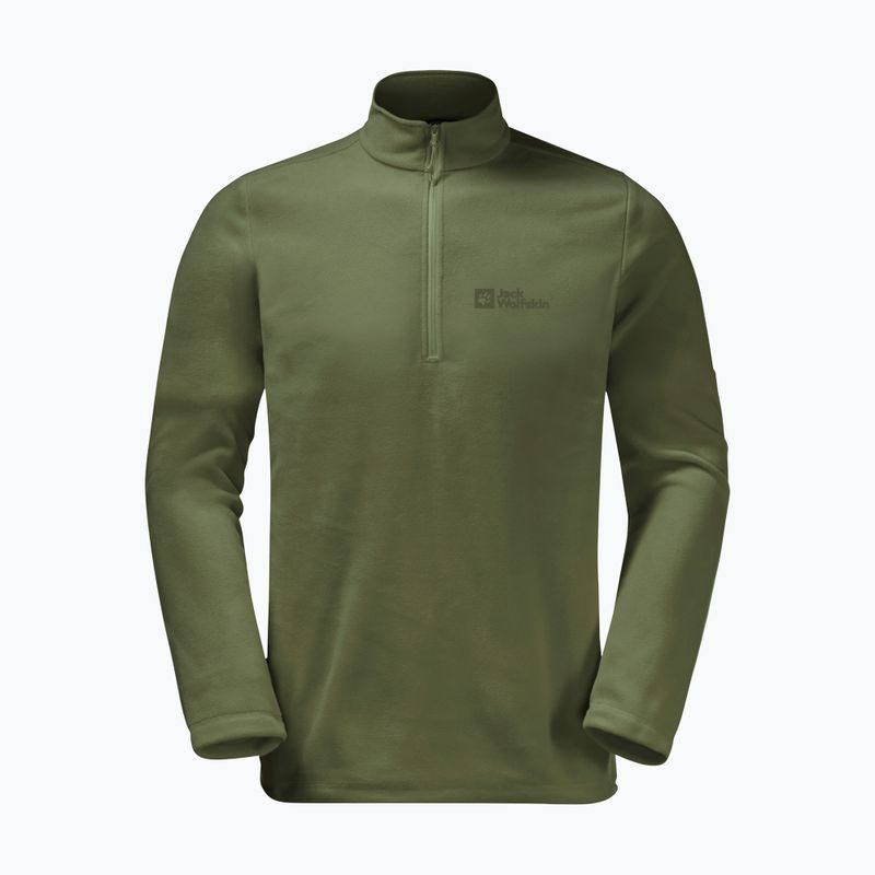 Флісова кофта чоловіча Jack Wolfskin Taunus HZ зелена 1709522 4