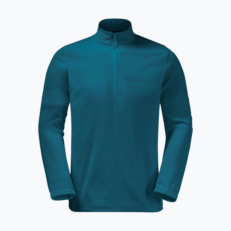 Флісова кофта чоловіча Jack Wolfskin Taunus HZ блакитна 1709522 4