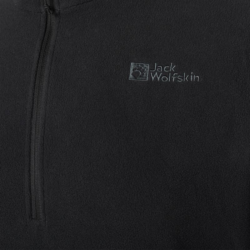 Флісова кофта чоловіча Jack Wolfskin Taunus HZ чорна 1709522 6